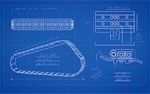 set of 2 Duroforce CTL Steel Tracks 180x72x41