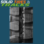 18" CTL Rubber Track 450x86x55 - Heavy Duty Block Pattern