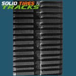 18" CTL Rubber Track 450x86x60 - Multi-Bar Pattern