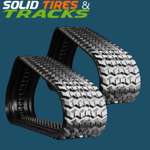 400x86x53 CTL Rubber Track- ZigZag Pattern