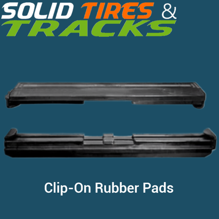20" 500mm Clip-On Rubber Pad 171mm Pitch